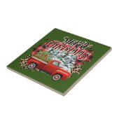 Weihnachten im Bauernhof Fliese (Seite)