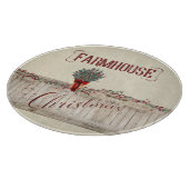 Weihnachten im Bauernhof mit Berries und Garlands Schneidebrett (Ecke)