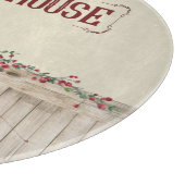 Weihnachten im Bauernhof mit Berries und Garlands Schneidebrett (Ecke)