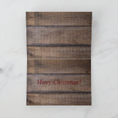 Weihnachten im Bauernhof Rustikale Scheune (Innenseite)