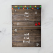 Weihnachten im Bauernhof Weihnachtsbaum (Innenseite)