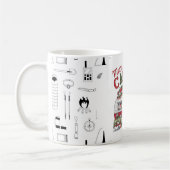 Weihnachten im Camping Kaffeetasse (Links)