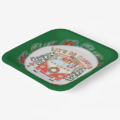 Weihnachten im Camping Pappteller (Gewinkelt)