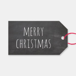 Weihnachten im Chalkboard-Klassenzimmer | Schulurl Geschenkanhänger