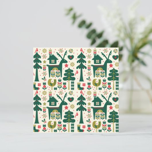 Weihnachten im dänischen Stil (Stehend Vorderseite)