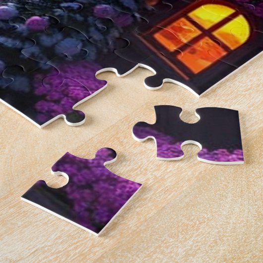 Weihnachten im Dorf Puzzle (Seite)