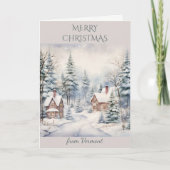 Weihnachten im Dorf Vermont (Vorderseite)