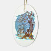 Weihnachten im Elf Hall Ornament (Links)