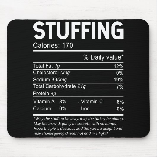 Weihnachten im Erntedank Ersticken ernährungsphysi Mousepad (Vorne)