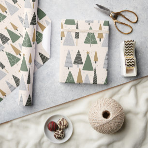 Weihnachten im farbigen Weihnachten Geschenkpapier