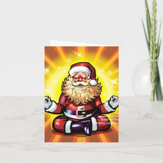 Weihnachten im Fernabsatz Grußkarten-Ehemann (Rückseite)