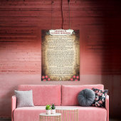 Weihnachten im Fezzwig's Warehouse Weihnachtslied  Leinwanddruck