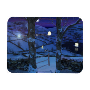 Weihnachten im flexiblen Glen Magnet