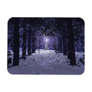 Weihnachten im flexiblen Magnet der Pines