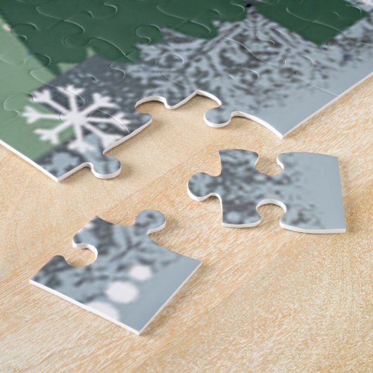 Weihnachten im Forst Design Puzzle (Seite)