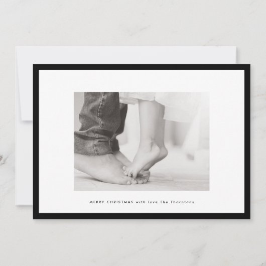 Weihnachten im Foto mit moderner Note (Vorderseite)