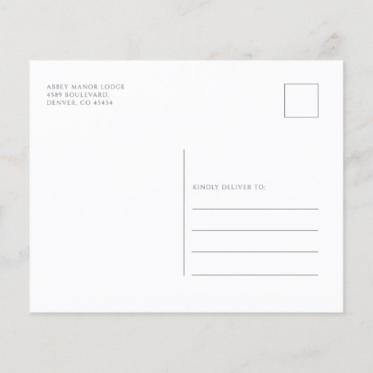 Weihnachten im Freien Haus Party Einladung