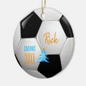 Weihnachten im Fußball 20XX | Player Foto Keramik Ornament (Links)