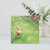 Weihnachten im Fußball Weihnachten Weihnachten Fuß (Stehend Vorderseite)