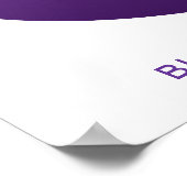 Weihnachten im Geschäftsleben Moderner Wirbler Typ Poster (Ecke)