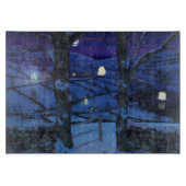 Weihnachten im Glen Cutting Board Schneidebrett (Vorderseite)