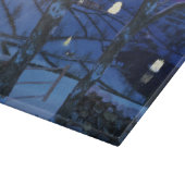 Weihnachten im Glen Cutting Board Schneidebrett (Ecke)