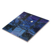 Weihnachten im Glen Decorative Tile / Trivet Fliese (Seite)