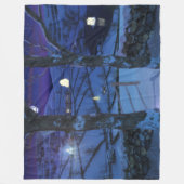 Weihnachten im Glen Fleece Blanket (Vorderseite)