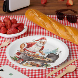 Weihnachten im Grill Pappteller
