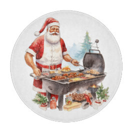 Weihnachten im Grill Schneidebrett