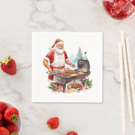 Weihnachten im Grill Serviette