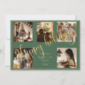 Weihnachten im grünen Foto Goldene Glückstage (Vorderseite)