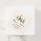 Weihnachten im Grünen Geschenkanhänger (Beispiel)