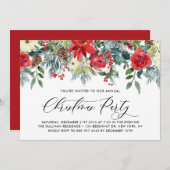 Weihnachten im Grünen im Wasser Einladung (Vorne/Hinten)