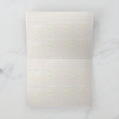 Weihnachten im Grünen Teppich und Tasche (Innenseite)