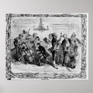 Weihnachten im Hall des Bediensteten Poster