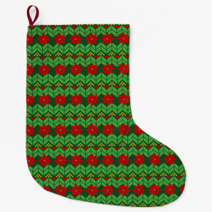 Weihnachten im hässlichen Pullover-Stil mit Poinse Großer Weihnachtsstrumpf