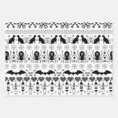 Weihnachten im hässlichen Sweater - Halloween-Prin Geschenkpapier Set (Vorderseite)