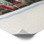 Weihnachten im Haus | AI Art Poster (Ecke)