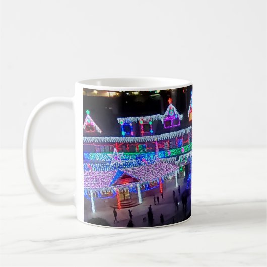 Weihnachten im Havasu-See Kaffeetasse (Links)