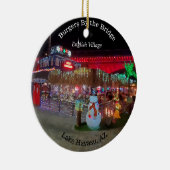 Weihnachten im Havasu-See Keramik Ornament (Rechts)