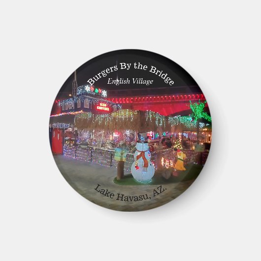 Weihnachten im Havasu-See Magnet (Vorne)