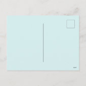 Weihnachten im heißen Kakaowetter schneien (Rückseite)