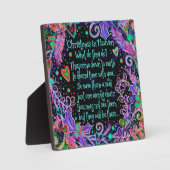 Weihnachten im Himmel Inspiration Urlaub Fotoplatte (Vorderseite)