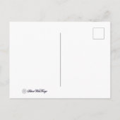 Weihnachten im Himmel Weihnachten Postkarte (Rückseite)