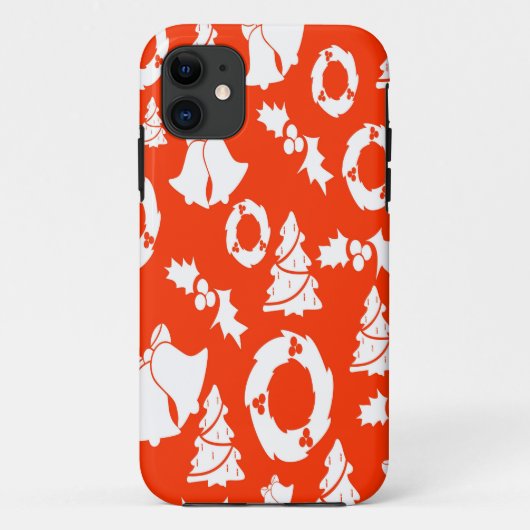 Weihnachten im Hintergrund Case-Mate iPhone Hülle (Rückseite)