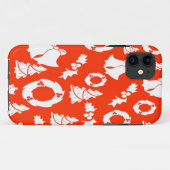 Weihnachten im Hintergrund Case-Mate iPhone Hülle (Rückseite (Horizontal))