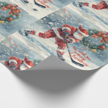 Weihnachten im Hockey mit dem Weihnachtsmann