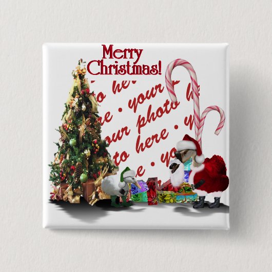 Weihnachten im Internet Button (Vorderseite)