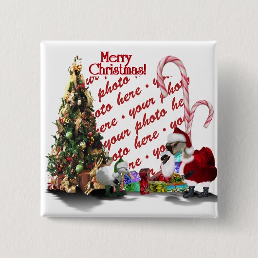 Weihnachten im Internet Button (Vorderseite)